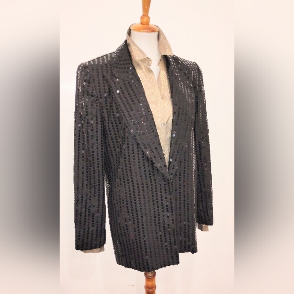RETRO PARISLINE SEQUINED BLAZER
